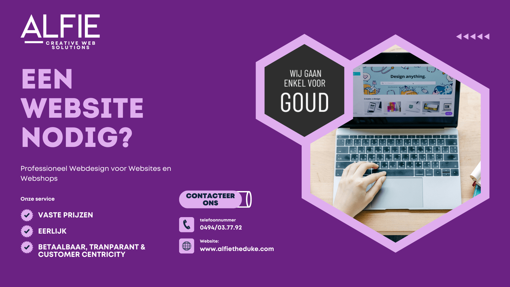 Een Webshop laten maken in Antwerpen - Alfietheduke Creative Web Solutions